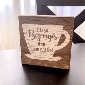 NEW Wall Art : “I Like Big Cups”